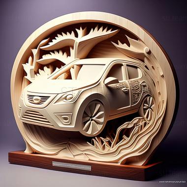 3D модель Nissan Wingroad (STL)